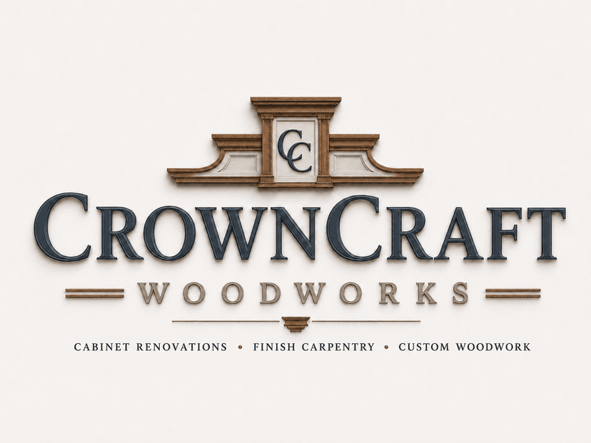 CrownCraft Woodworks — Cabinet Renovations, Finish Carpentry, Custom Woodwork